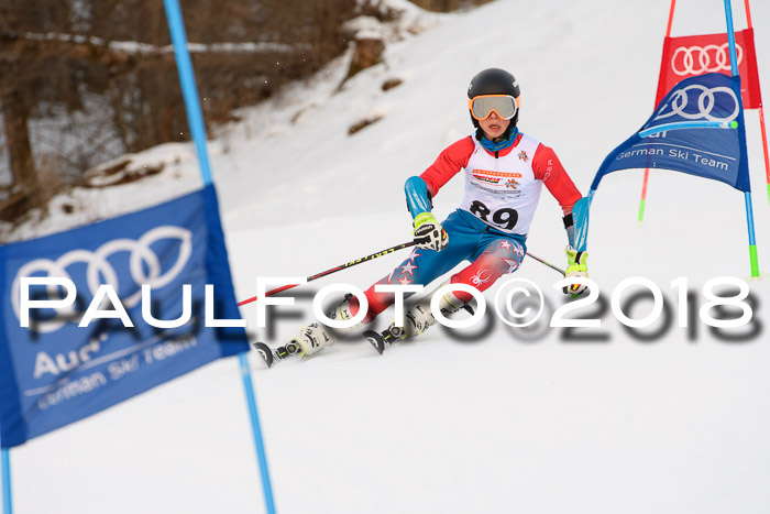 Dt. Schülercup U16 Finale,Parallelslalom, 04.03.2018, Siegerehrungen DSC gesamt