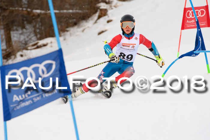 Dt. Schülercup U16 Finale,Parallelslalom, 04.03.2018, Siegerehrungen DSC gesamt
