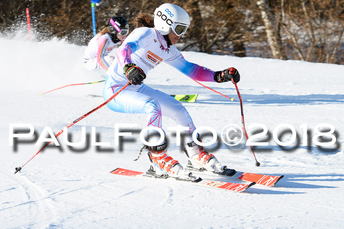 Dt. Schülercup U16 Finale,Parallelslalom, 04.03.2018, Siegerehrungen DSC gesamt