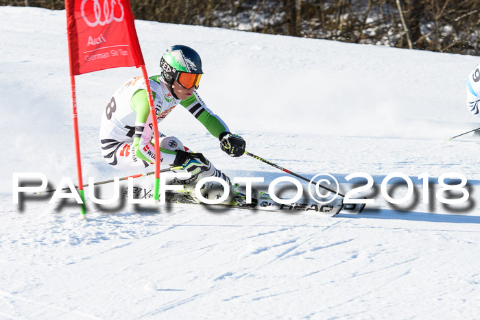 Dt. Schülercup U16 Finale,Parallelslalom, 04.03.2018, Siegerehrungen DSC gesamt