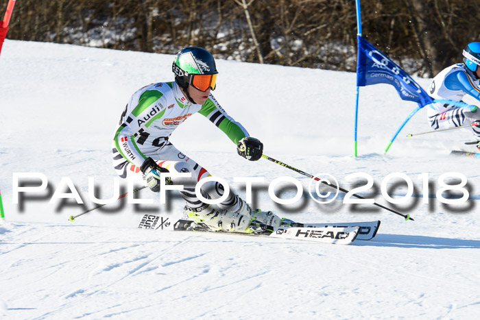 Dt. Schülercup U16 Finale,Parallelslalom, 04.03.2018, Siegerehrungen DSC gesamt
