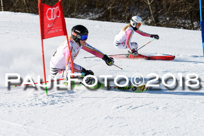 Dt. Schülercup U16 Finale,Parallelslalom, 04.03.2018, Siegerehrungen DSC gesamt