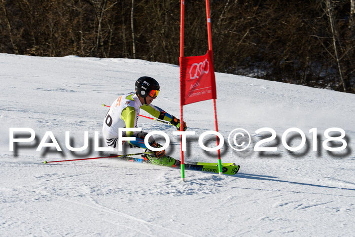 Dt. Schülercup U16 Finale,Parallelslalom, 04.03.2018, Siegerehrungen DSC gesamt