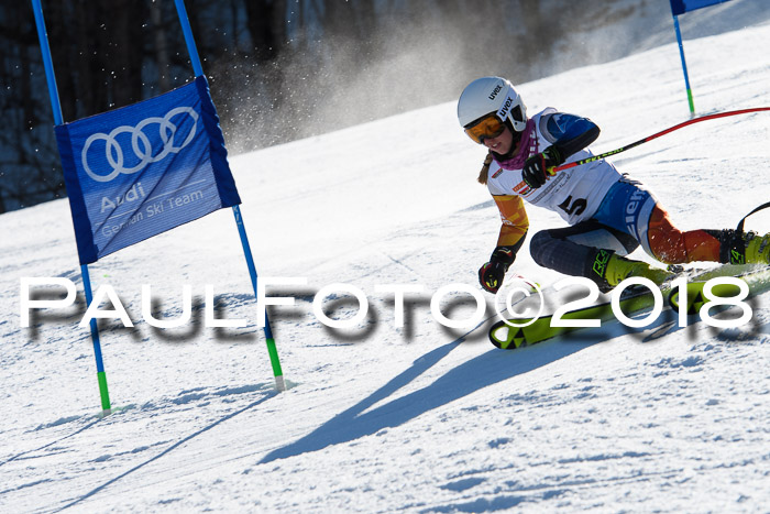Dt. Schülercup U16 Finale,Parallelslalom, 04.03.2018, Siegerehrungen DSC gesamt