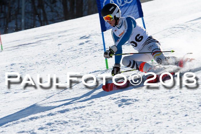 Dt. Schülercup U16 Finale,Parallelslalom, 04.03.2018, Siegerehrungen DSC gesamt