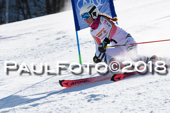Dt. Schülercup U16 Finale,Parallelslalom, 04.03.2018, Siegerehrungen DSC gesamt