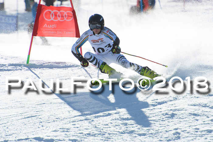 Dt. Schülercup U16 Finale,Parallelslalom, 04.03.2018, Siegerehrungen DSC gesamt