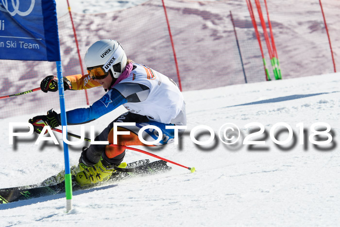Dt. Schülercup U16 Finale,Parallelslalom, 04.03.2018, Siegerehrungen DSC gesamt