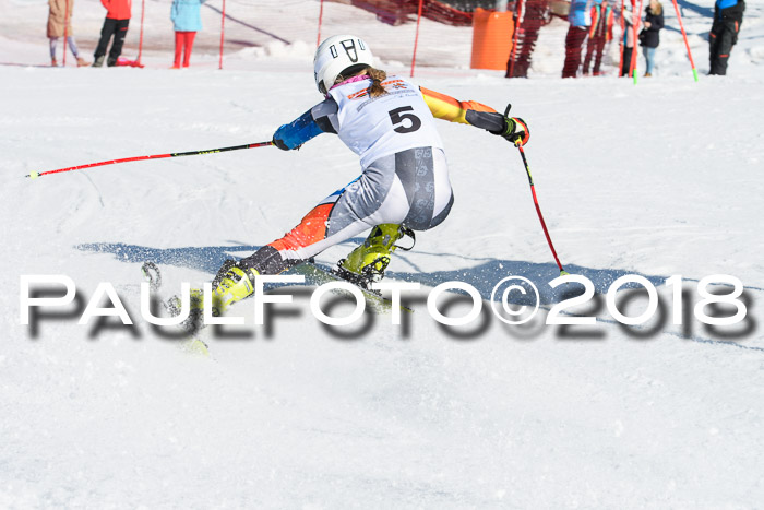 Dt. Schülercup U16 Finale,Parallelslalom, 04.03.2018, Siegerehrungen DSC gesamt