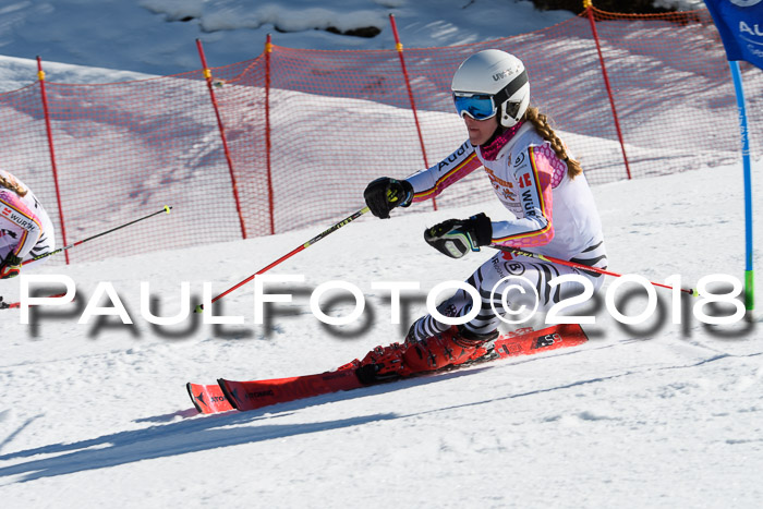 Dt. Schülercup U16 Finale,Parallelslalom, 04.03.2018, Siegerehrungen DSC gesamt