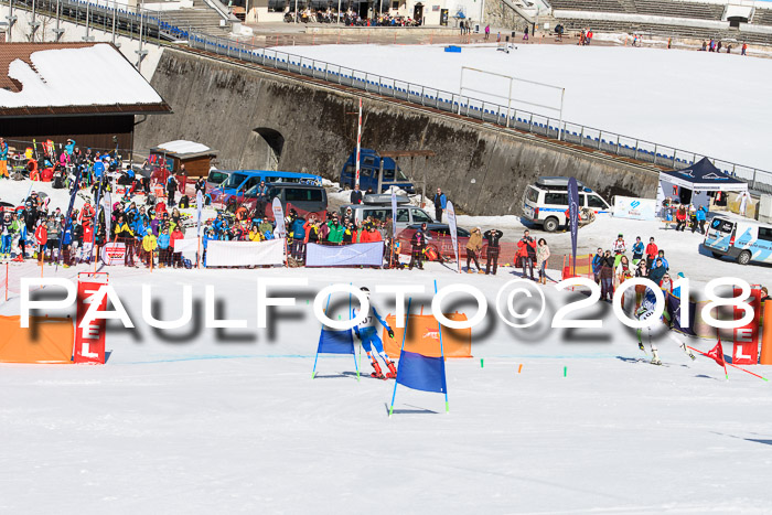 Dt. Schülercup U16 Finale,Parallelslalom, 04.03.2018, Siegerehrungen DSC gesamt