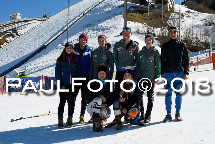 Dt. Schülercup U16 Finale,Parallelslalom, 04.03.2018, Siegerehrungen DSC gesamt