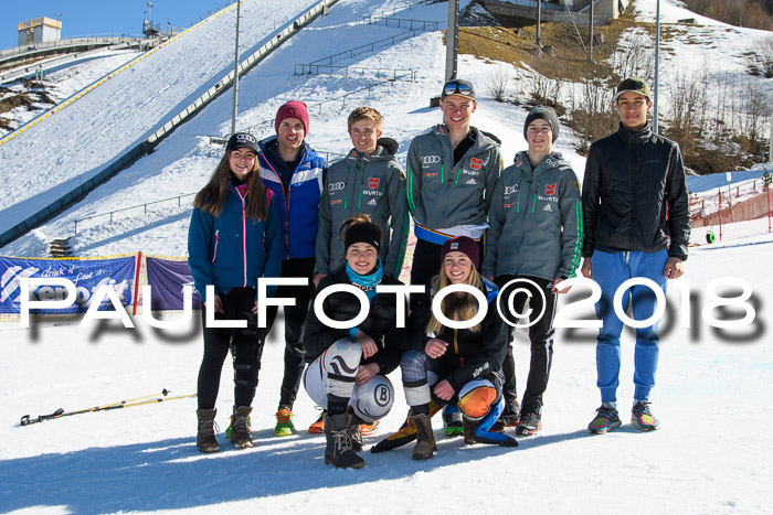 Dt. Schülercup U16 Finale,Parallelslalom, 04.03.2018, Siegerehrungen DSC gesamt