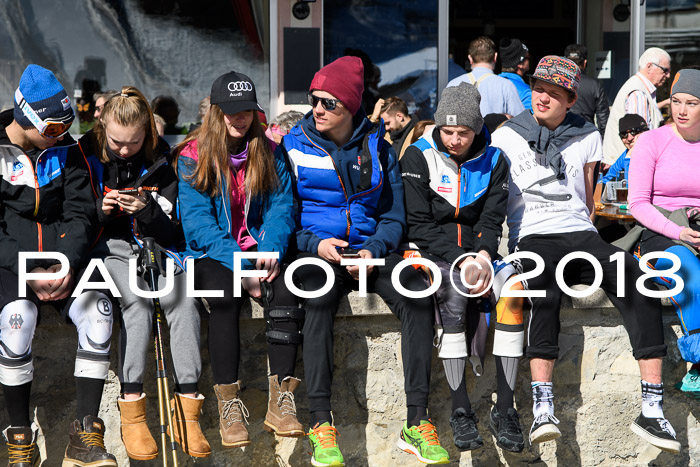 Dt. Schülercup U16 Finale,Parallelslalom, 04.03.2018, Siegerehrungen DSC gesamt