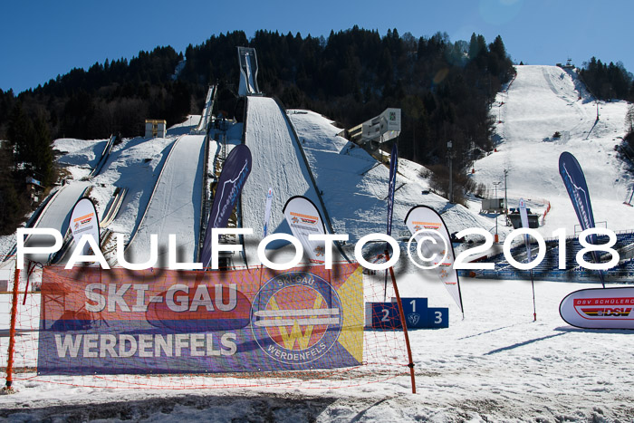 Dt. Schülercup U16 Finale,Parallelslalom, 04.03.2018, Siegerehrungen DSC gesamt