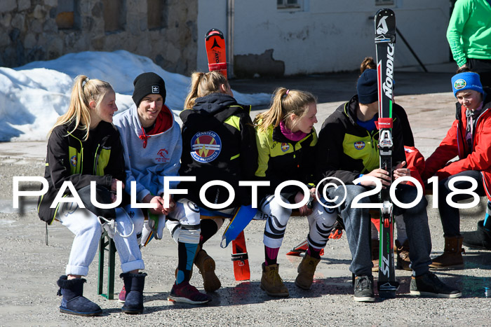 Dt. Schülercup U16 Finale,Parallelslalom, 04.03.2018, Siegerehrungen DSC gesamt