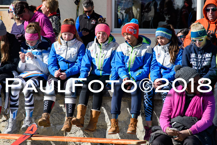 Dt. Schülercup U16 Finale,Parallelslalom, 04.03.2018, Siegerehrungen DSC gesamt