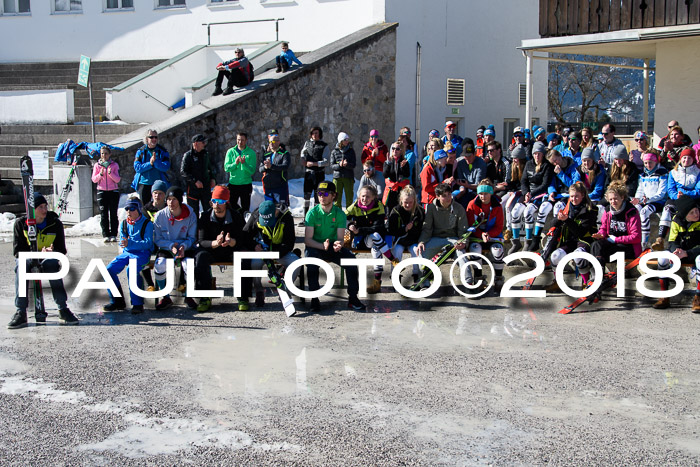 Dt. Schülercup U16 Finale,Parallelslalom, 04.03.2018, Siegerehrungen DSC gesamt