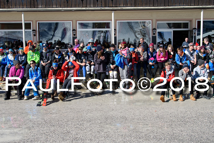 Dt. Schülercup U16 Finale,Parallelslalom, 04.03.2018, Siegerehrungen DSC gesamt