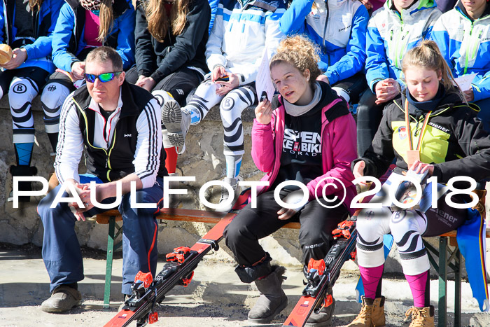 Dt. Schülercup U16 Finale,Parallelslalom, 04.03.2018, Siegerehrungen DSC gesamt