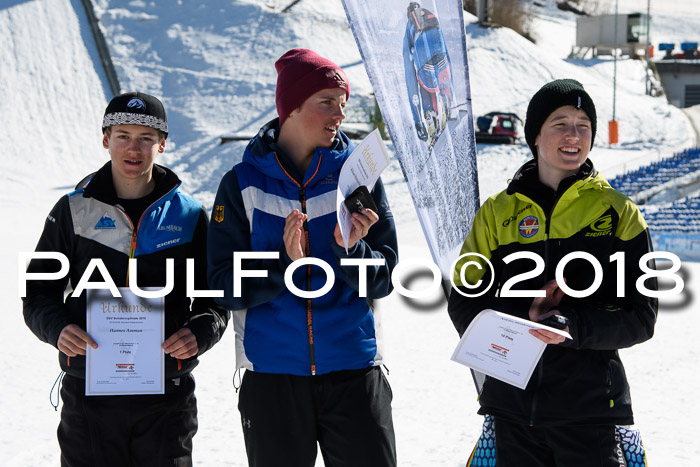 Dt. Schülercup U16 Finale,Parallelslalom, 04.03.2018, Siegerehrungen DSC gesamt