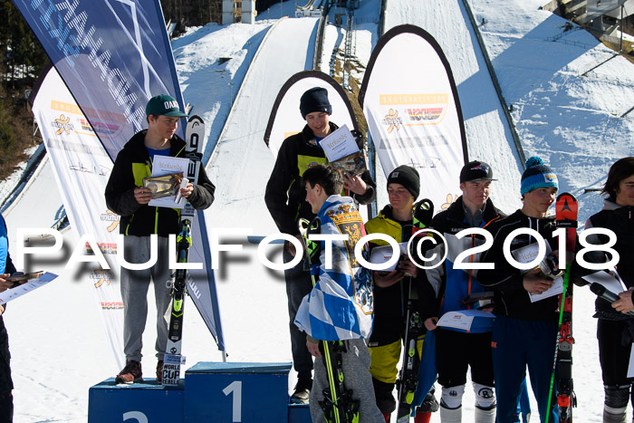Dt. Schülercup U16 Finale,Parallelslalom, 04.03.2018, Siegerehrungen DSC gesamt