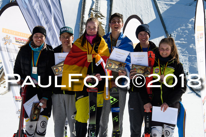 Dt. Schülercup U16 Finale,Parallelslalom, 04.03.2018, Siegerehrungen DSC gesamt
