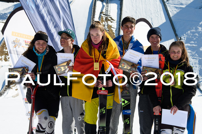 Dt. Schülercup U16 Finale,Parallelslalom, 04.03.2018, Siegerehrungen DSC gesamt