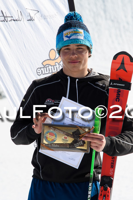 Dt. Schülercup U16 Finale,Parallelslalom, 04.03.2018, Siegerehrungen DSC gesamt