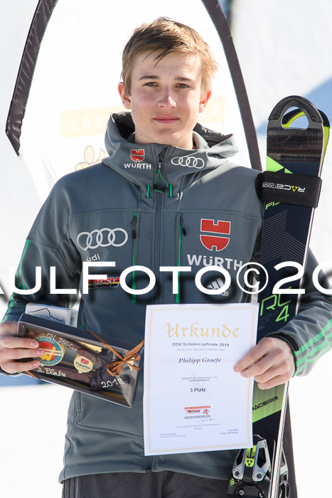 Dt. Schülercup U16 Finale,Parallelslalom, 04.03.2018, Siegerehrungen DSC gesamt