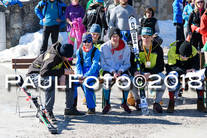 Dt. Schülercup U16 Finale,Parallelslalom, 04.03.2018, Siegerehrungen DSC gesamt