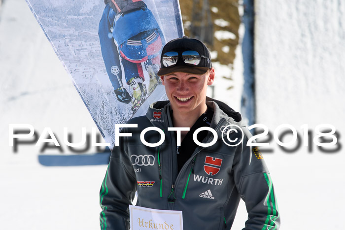 Dt. Schülercup U16 Finale,Parallelslalom, 04.03.2018, Siegerehrungen DSC gesamt
