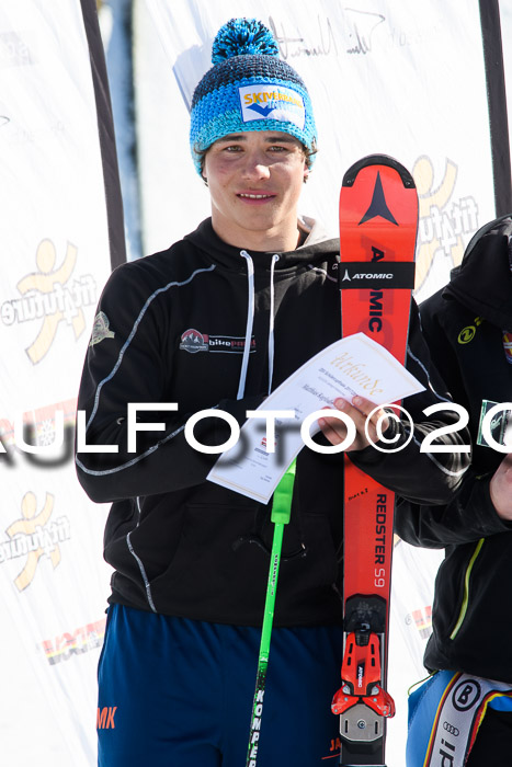 Dt. Schülercup U16 Finale,Parallelslalom, 04.03.2018, Siegerehrungen DSC gesamt