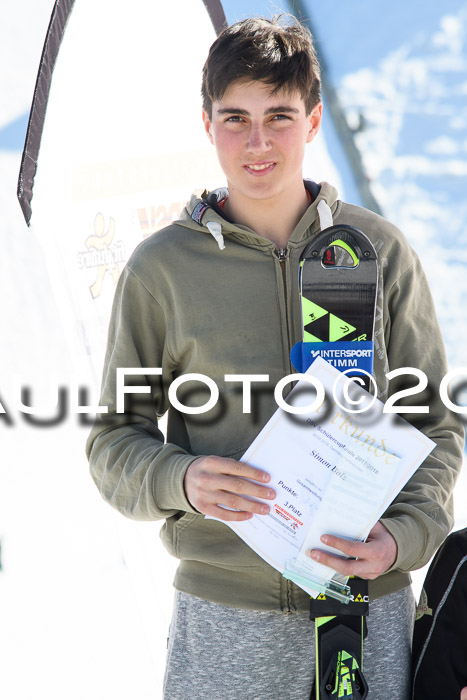 Dt. Schülercup U16 Finale,Parallelslalom, 04.03.2018, Siegerehrungen DSC gesamt