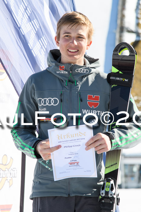 Dt. Schülercup U16 Finale,Parallelslalom, 04.03.2018, Siegerehrungen DSC gesamt