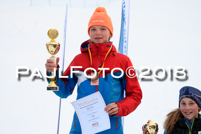 DSV Schülercup U12 Finale PSL, Team, Siegerehrungen, 12.03.2018