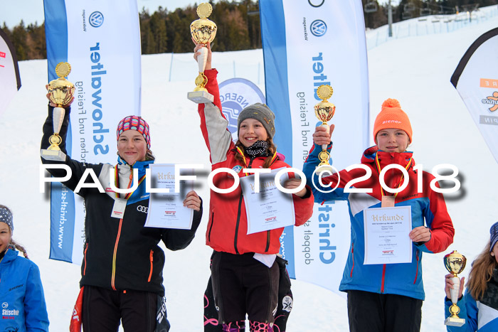 DSV Schülercup U12 Finale PSL, Team, Siegerehrungen, 12.03.2018