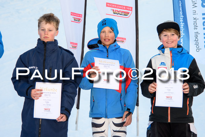DSV Schülercup U12 Finale PSL, Team, Siegerehrungen, 12.03.2018
