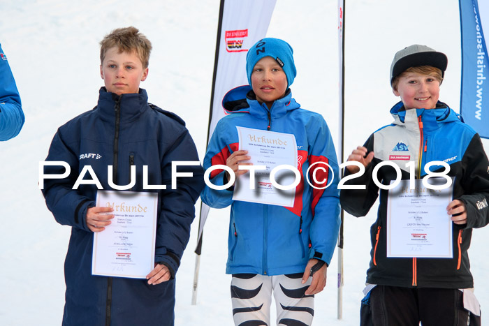 DSV Schülercup U12 Finale PSL, Team, Siegerehrungen, 12.03.2018
