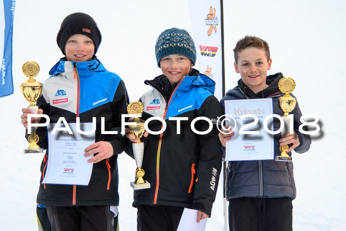 DSV Schülercup U12 Finale PSL, Team, Siegerehrungen, 12.03.2018