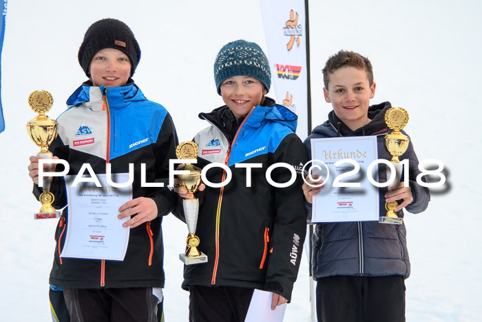 DSV Schülercup U12 Finale PSL, Team, Siegerehrungen, 12.03.2018