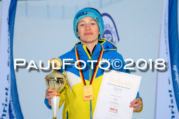 DSV Schülercup U12 Finale PSL, Team, Siegerehrungen, 12.03.2018