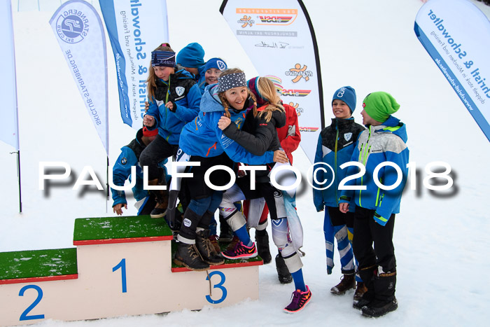DSV Schülercup U12 Finale PSL, Team, Siegerehrungen, 12.03.2018