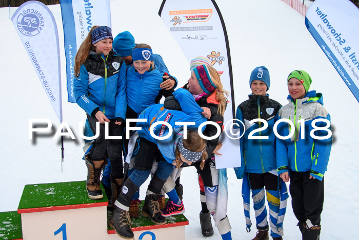 DSV Schülercup U12 Finale PSL, Team, Siegerehrungen, 12.03.2018