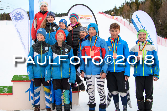 DSV Schülercup U12 Finale PSL, Team, Siegerehrungen, 12.03.2018
