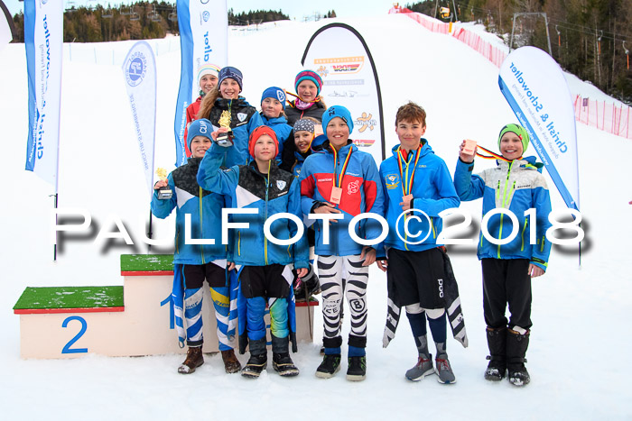 DSV Schülercup U12 Finale PSL, Team, Siegerehrungen, 12.03.2018