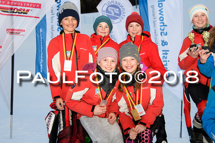 DSV Schülercup U12 Finale PSL, Team, Siegerehrungen, 12.03.2018