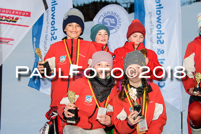 DSV Schülercup U12 Finale PSL, Team, Siegerehrungen, 12.03.2018