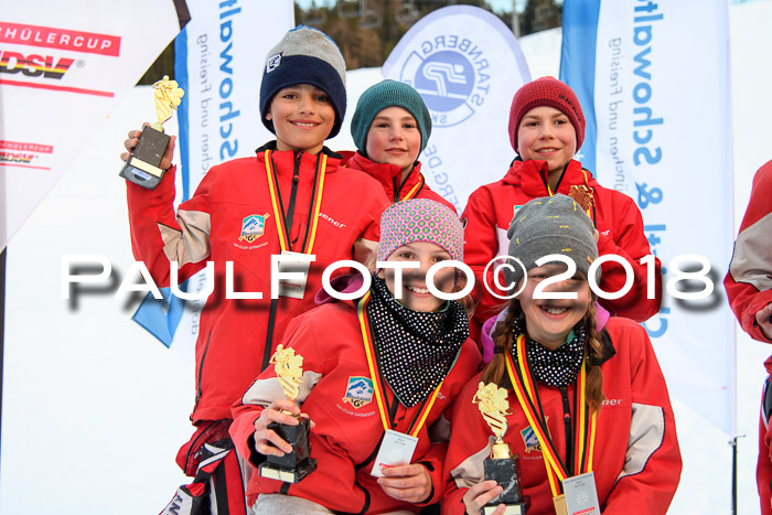 DSV Schülercup U12 Finale PSL, Team, Siegerehrungen, 12.03.2018