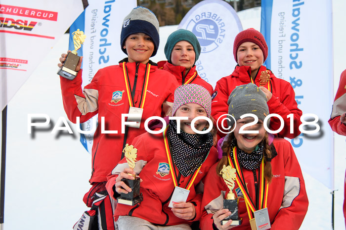 DSV Schülercup U12 Finale PSL, Team, Siegerehrungen, 12.03.2018